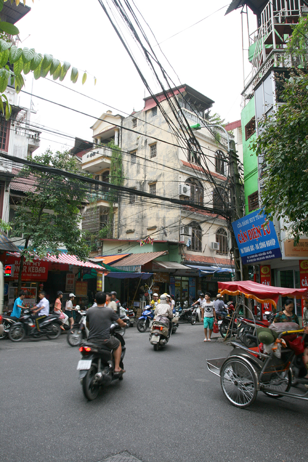 Altstadt in Hanoi, Vietnam