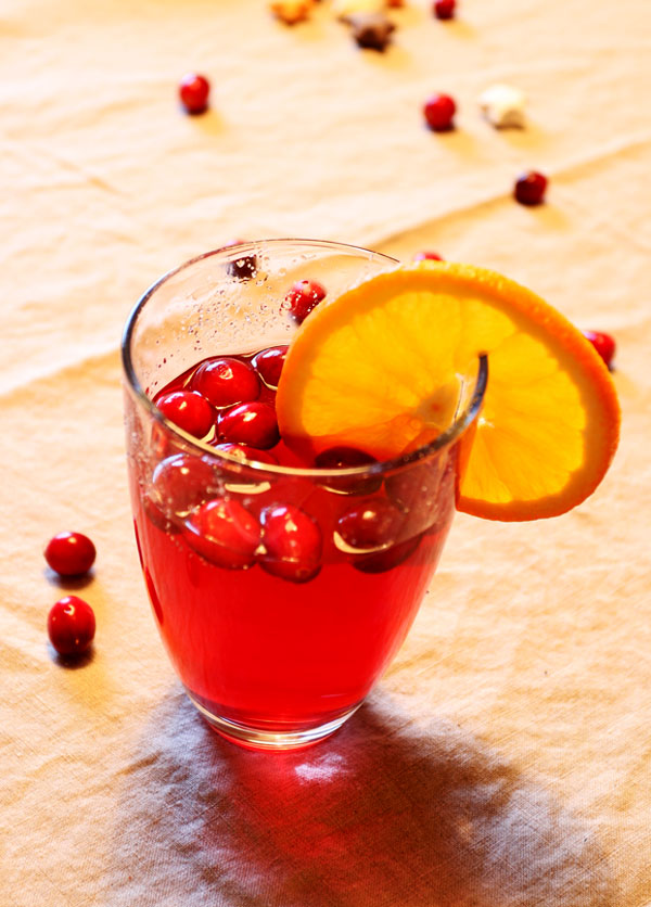 Christmas Drink Cranberry Margarita