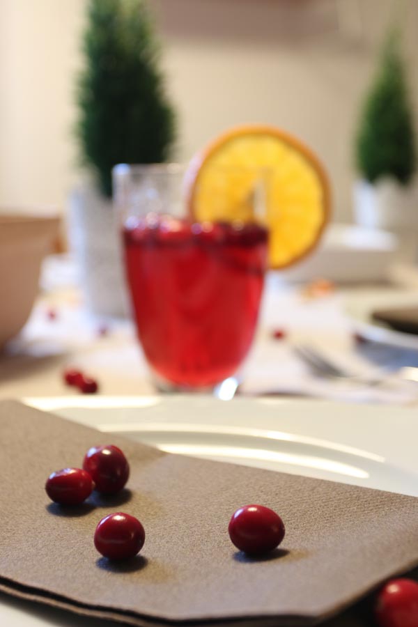 Cranberry Margarita Christmas Drink