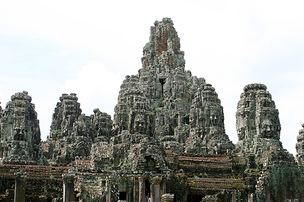 Riesige Tempelanlagen in Kambodscha