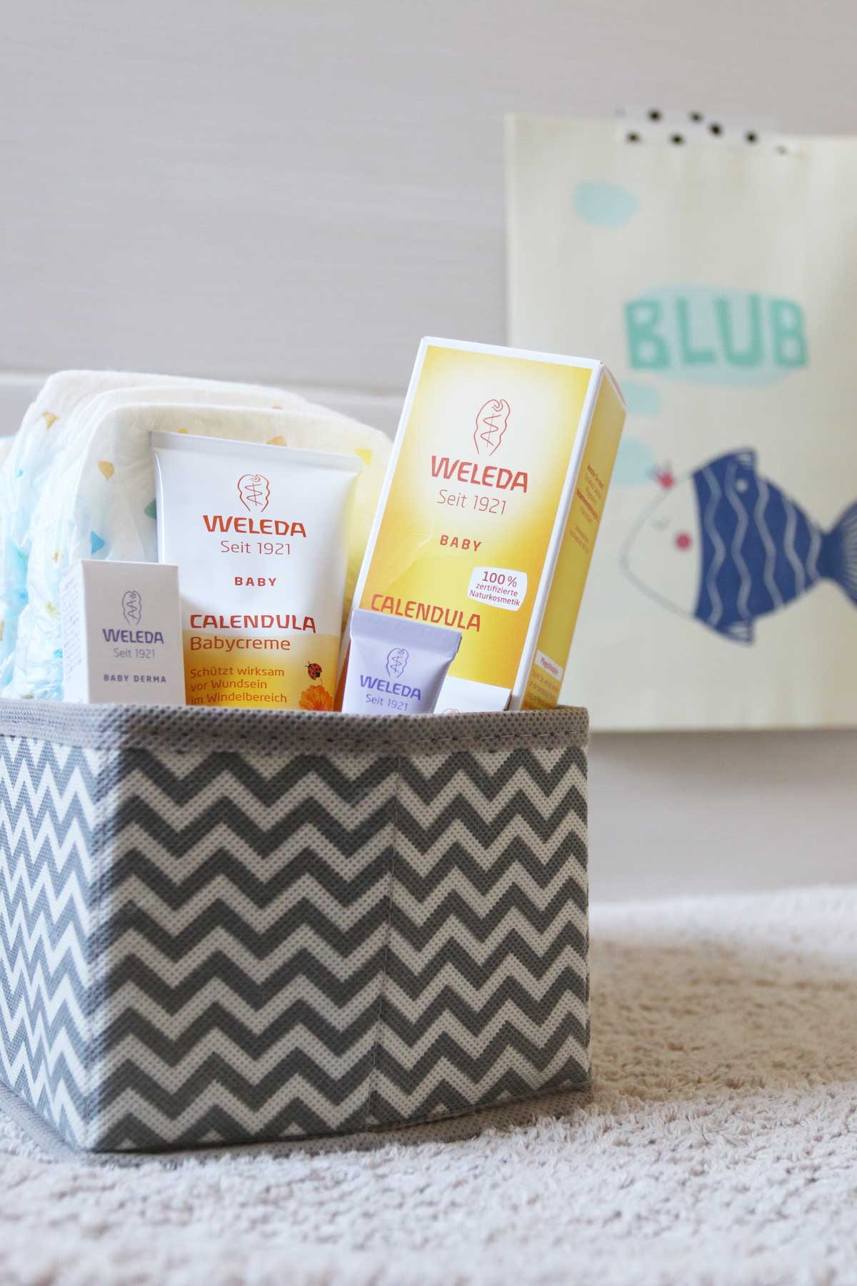 Babyerstausstattung Babypflege Weleda